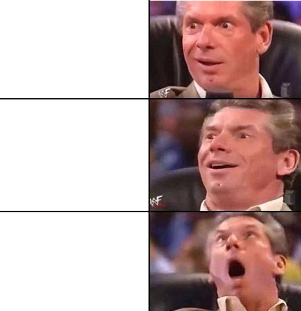 Vince McMahon 3 Panel Wresting Meme Hotline